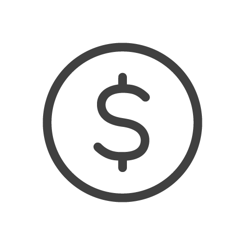 dollar sign icon