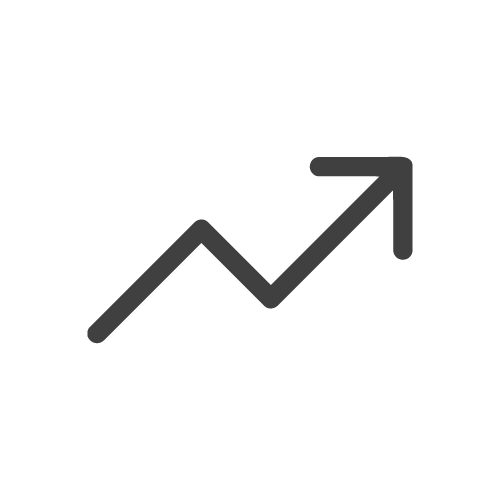 trending up icon