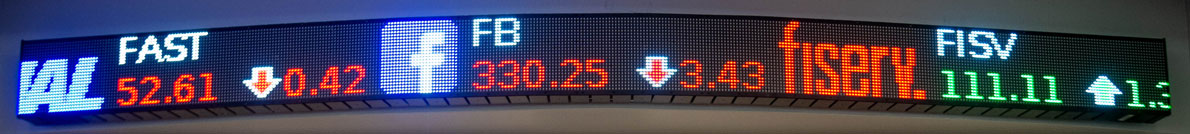 SIU Stock Tracking inside the College of Business