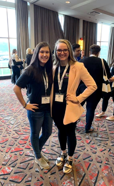 Two Members of Women in Cybersecurity