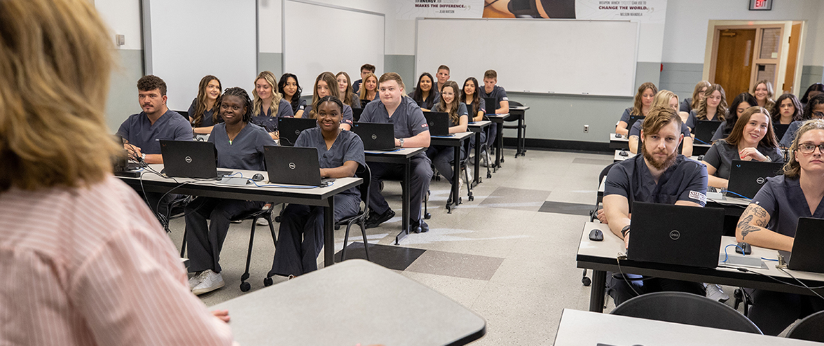 SIU nursing students demo