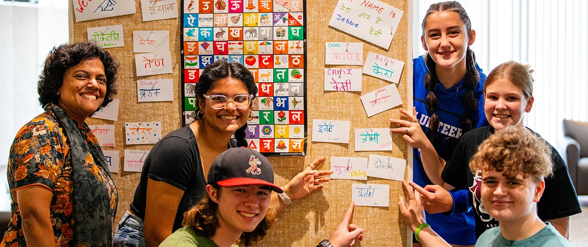 Group of Students in SIU's Languages Culture International Program