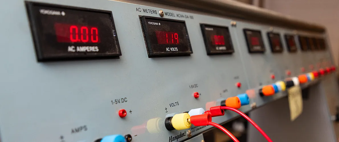 SIU AC Meters teach students in the Electrical and Computer Engineering program