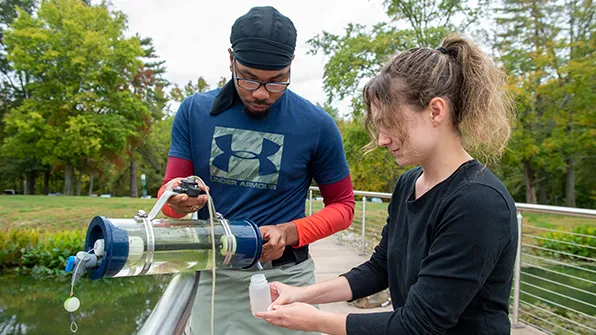 SIU Zoology Students study water